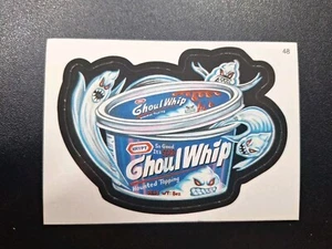 2005 Topps Wacky Packages Trading Card Sticker Ghoul Whip Haunted Topping #48 - Picture 1 of 1
