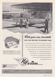 1947 Navion Aircraft ad 12/20/2023g - Picture 1 of 1