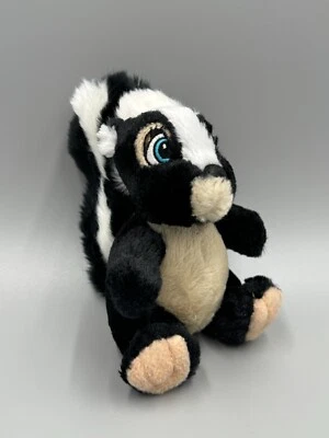 Disney Store Flower The Skunk Plush Bambi 6" Stuffed Animal - Image 1 of 4