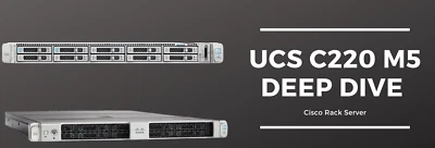 Servidor Cisco UCS C220 M5 2x 4116 12C CPU 768GB RAM 2x 770w 1U Foto 1 de 3
