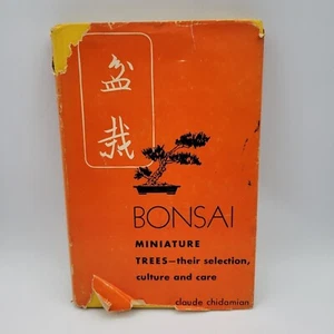 BONSAI Miniature Trees by Claude Chidamian 1955 Hardcover Dust Jacket - Picture 1 of 11