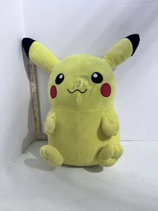 Toy Factory Pokemon Pikachu Large Jumbo Plush Stuffed Animal 12” Officially Lic. - Picture 1 of 3