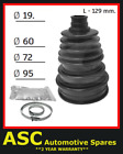 Durable Stretch CV Boot Kit - Flexi Rubber - fits Opel Astra (G) 98-09 Sal.
