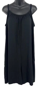 32 Heat Cool Women Romper Sleeveless Scoop Size XL Extra Large Black Pockets New - Picture 1 of 10