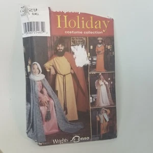 Simplicity Pattern 7029 Christmas Pagent Child's NATIVITY COSTUMES S-M-L - Picture 1 of 5