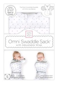 Omni Swaddle Sack with Adjustable Wrap Size Small 0-3 Months NEW 