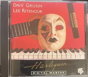 DAVE GRUSIN/LEE RITENOUR - HARLEQUIN - CD -JAZZ = DIGITAL MASTER - Foto 1 di 1