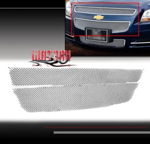 08-12 CHEVY MALIBU MAIN UPPER STAINLESS STEEL MESH GRILLE INSERT CHROME 09 10 11 - Picture 1 of 4