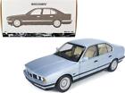 1988 BMW 535i (E34) Light Blue Metallic 1/18 Diecast Model Car by Minichamps