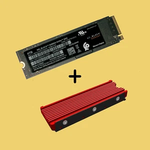 SSD WD Black 4To 4Tb SN850x M2 PCIe GEN4 NVME avec Dissipateur WDS400T2X0E - PS5 - Photo 1/3