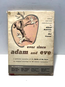 Vintage Ever Since Adam & Eve Cartoon Book 1st Ed. McGraw- Hill 1955 - Picture 1 of 23