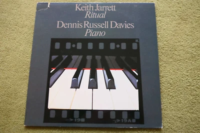 KEITH JARRETT DENNIS RUSSELL DAVIES – RITUAL LP – Nr MINT 1982 JAZZ CLASSICAL - Image 1 of 2