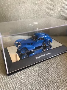 FANTASTIC Autoart 1938 Bugatti Type 57SC Atlantic 1/43 all open new in box - Picture 1 of 13