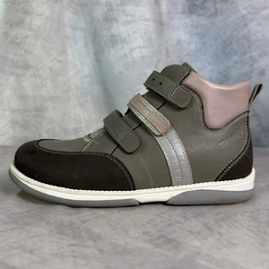 Memo Polo 3JD Orthopädische High-Top Stützschuhe 38 (US Y6) Grau Rosa - Bild 1 von 11