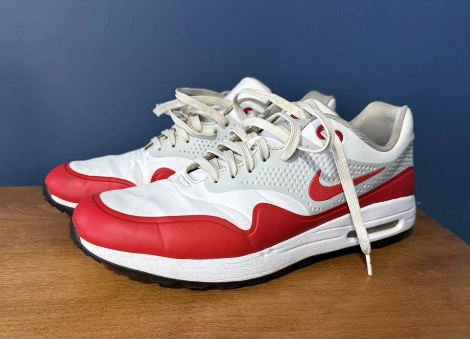 Nike Air Max Golf 1 Sport Red 2019 para hombre talla 12 EE. UU. excelente estado Foto 1 de 4