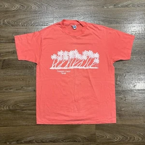 Camiseta de Playa Treasure Coast Florida Años 90/De Colección Coral Hecha en EE. UU. Puntada Única XL - Imagen 1 de 7