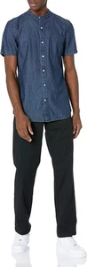 Amazon Essentials Pantalone chino uomo vestibilità classica fronte piatto 33W x 32L - Foto 1 di 5