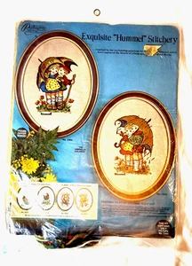 Vintage New Paragon Exquiste Hummel Stitchery Kit Umbrella Children 9 x 12 - Picture 1 of 2