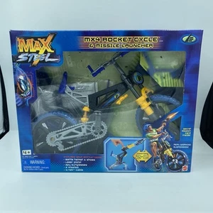 Mountain bike a razzo Max Steel MX4 vintage 1999 completa di scatola - Foto 1 di 9