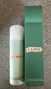 La Mer 5.4 oz 160ml reparative body lotion EMPTY bottle & box - Picture 1 of 1