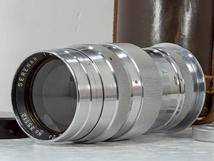 [Exc+5] Canon SERENAR 135mm f/4 L39 LTM Leica Screw Mount Lens from JAPAN - Picture 1 of 19