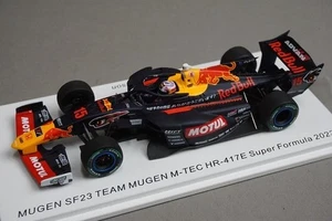 1:43 Spark SFJ002 Honda Mugen SF23 M-TEC HR-417E SuperFormula 2023 #15 L. Lawson - Picture 1 of 8