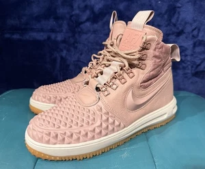 Nike Lunar Force 1 Duckboot Rosa Partícula aa0283-600 Mujer 10 | Hombre 8.5 - Imagen 1 de 14