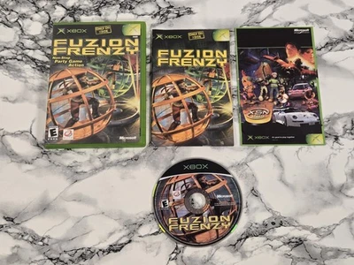 Fuzion Frenzy (Original Microsoft Xbox, 2001) -- Completo con Manual Foto 1 de 4