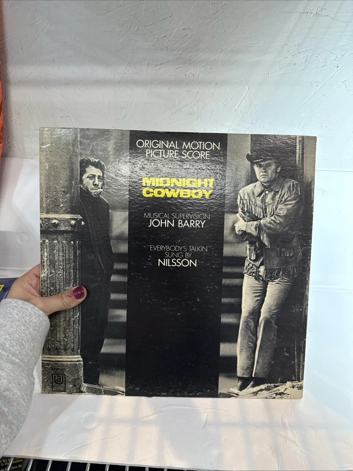 Midnight Cowboy Movie Score Vinyl LP – Playable Condition John Barry Nilsson Foto 1 de 1