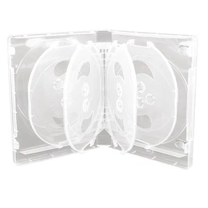 CD Storage Box 10-Piece Pack CD Case Plastic -Sided CD Storage Car CD Case2869 - Afbeelding 1 van 7
