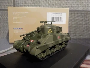 Sherman Tank MK111, 17th/21st Lancers 1/76 Oxford Diecast MILITARY VEHICLE - Picture 1 of 6