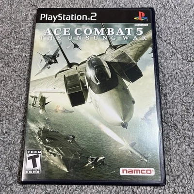 Ace Combat 5 The Unsung War PS2 Sony PlayStation 2 Tested Complete In Box - Image 1 of 4