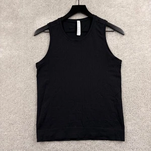 Athleta Tank Top Damen Größe XS Schwarz Mesh Ärmellos Laufen Training - Bild 1 von 9