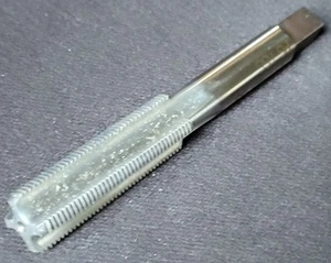 7/16"-28 NS +.002 PG Schnellarbeitsstahl 4 Flöten Boden Handhahn für Messing - Bild 1 von 4