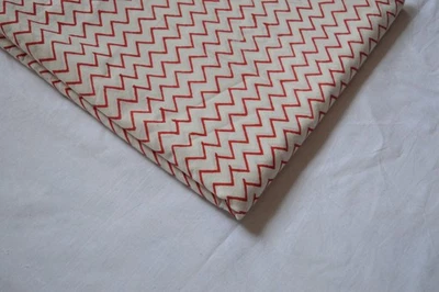 1 Yard Hand Block Print Fabric 100%Cotton NO TARRIF CHARGES 100%✅ZK_206 - Image 1 of 4