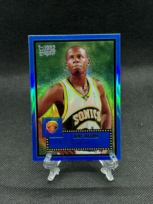 🚨READ🚨2005-06 Topps 1952 Style RAY ALLEN Chrome Refractor Blue #057/149 SONICS - Image 1 of 4
