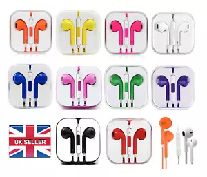 Auriculares estéreo internos universales de 3,5 mm con micrófono para Moblies Reino Unido - Imagen 1 de 12