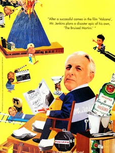 TANQUERAY GIN AD #32 RARE 1997 OUT OF PRINT VINTAGE MR. JENKINS - Picture 1 of 3