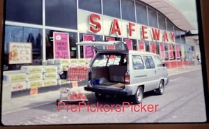 Original Vintage Photo Slide Safeway Grocery Store Advertising Tacoma WA 1986 - Picture 1 of 1