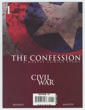 2007 Marvel Publishing Civil War: The Confession #1
