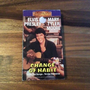 Change of Habit (1987) VHS Elvis Presley Hollywood Movie Greats Factory Sealed! - Picture 1 of 4