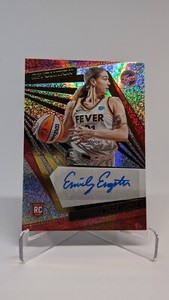 Emily Engstler 2022 Panini WNBA Revolution Auto Rookie RC Indiana Fever