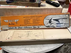 Sterling Waco model airplane, circa 1950s U-Control - Picture 1 of 15