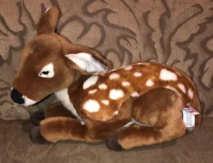 Ganz Webkinz Signature Deer Plush Realistic Stuffed Animal 12” NO CODE WKS1020 - Picture 1 of 9