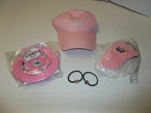 2 New Size S Pink Dog Hats w/ Pink Human Ball Cap Tailup - Picture 1 of 5