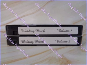 Wedding Peach Vol 1 & 2 Episodes 1 - 8 Anime Manga English FanSub VHS TV Series - Picture 1 of 7