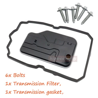 Filtro de transmisión + junta + kit de sellado de pernos de cacerola apto para Mercedes Benz 2006-14 Foto 1 de 4