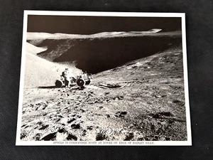 Apollo 15 moon astronaut and rover photo - Official litho - Picture 1 of 1