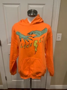 Lonely Ghost Unisex Sudadera con Capucha Naranja con Manos de Zombi Solitario, Talla M - Imagen 1 de 6