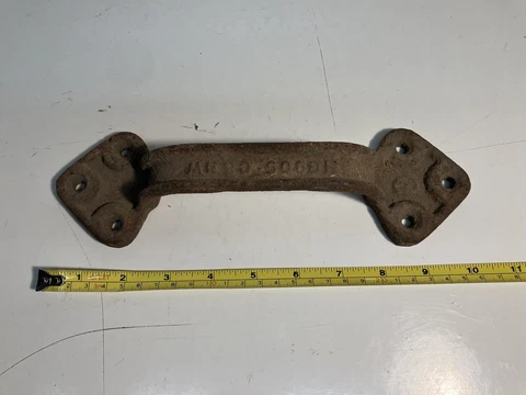 Antique cast iron gate handle Cover